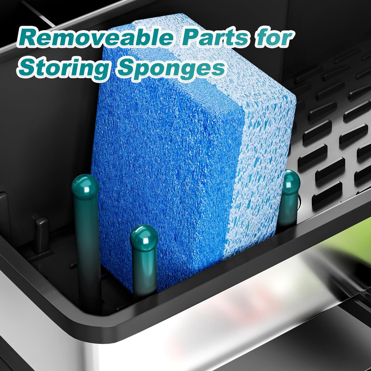 Ewaiira sink caddy easy install in minutes, no tools required