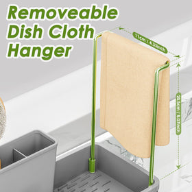 Ewaiira versatile organizer for kitchen, bathroom, or vanity spaces.