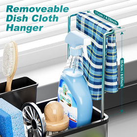 Ewaiira sink caddy space-saving organizer frees counter space