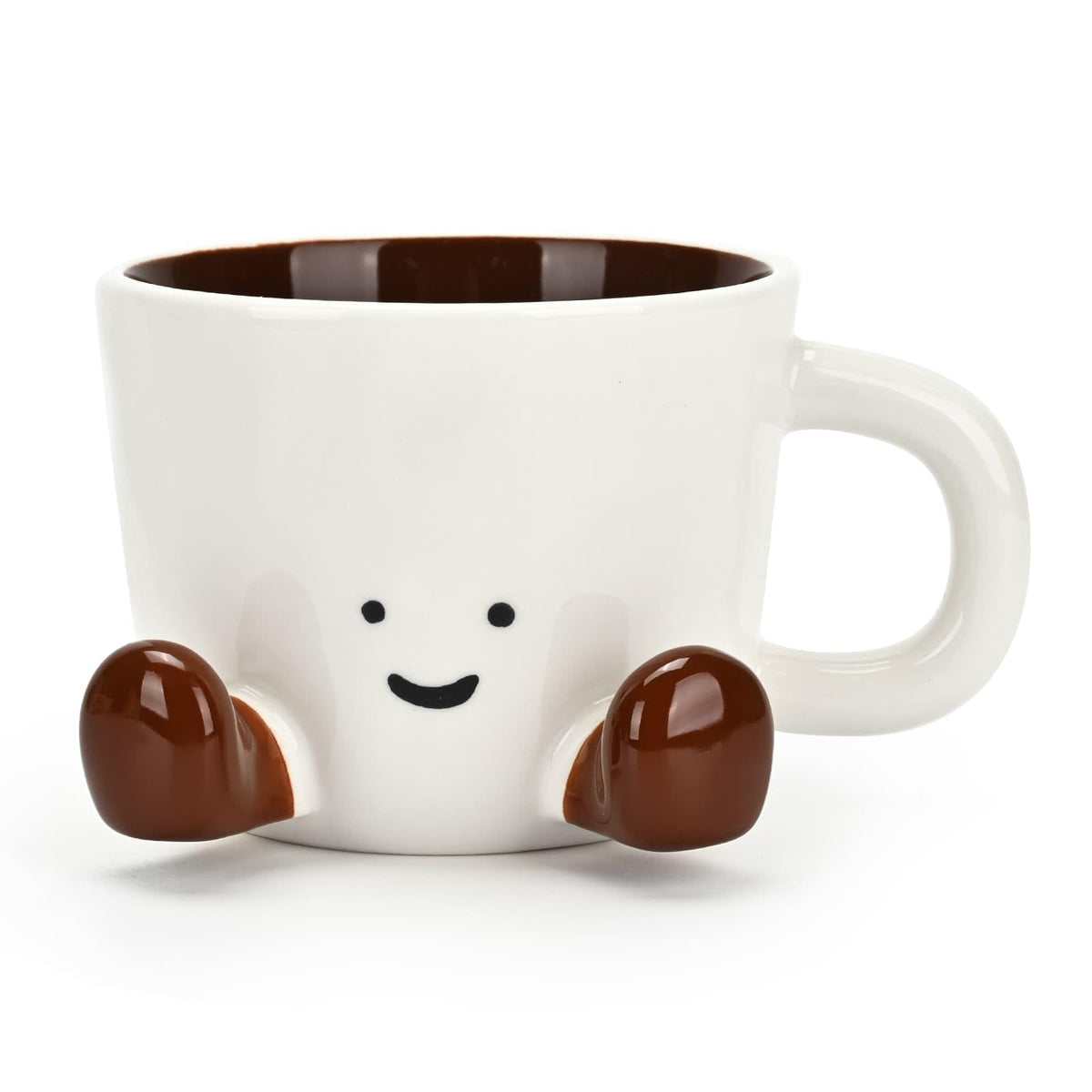 EWCEFIC coffee mug smiling face captures daily joy for your morning ritual