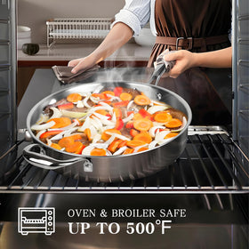 EWFEN 10-inch skillet with even heat distribution