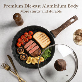 EWFEN 25pc set with large-capacity saucepans for family meals.