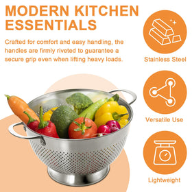 EWFEN colander nesting design saves space in small kitchens.