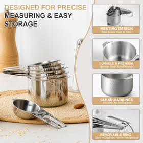 EWFEN dishwasher-safe stainless steel material resists rust and deformation