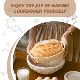 EWFEN dough whisk for thorough mixing of flour and water