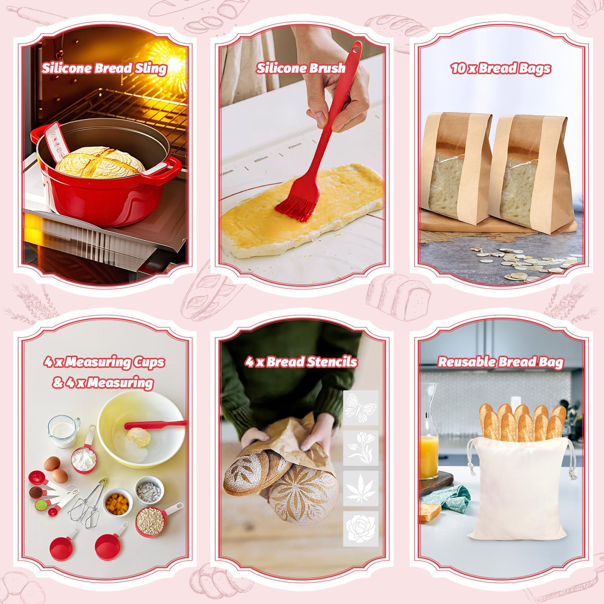 EWFEN dough whisk for quick, smooth starter mixing.