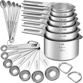 EWFEN measuring cups in a durable one-piece design for long-lasting use.