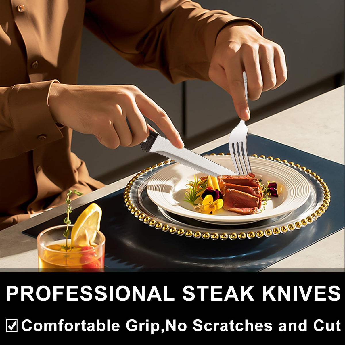 EWFEN mirror-polished finish adds elegant shine to tableware.