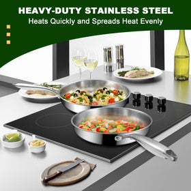 EWFEN pan is oven-safe for finishing dishes.