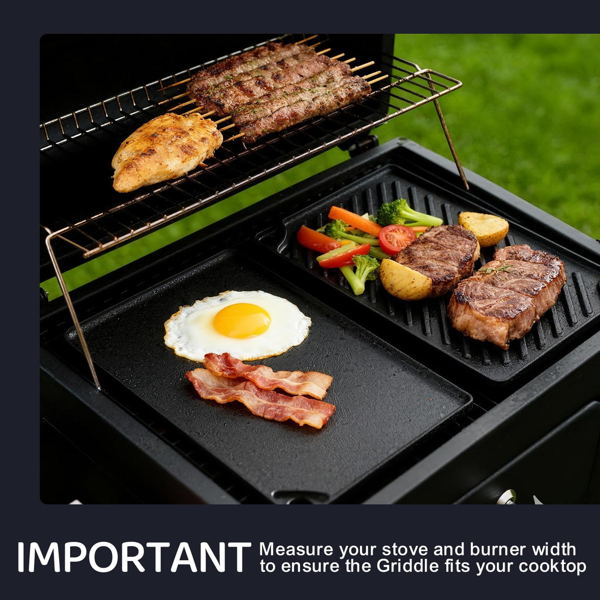 EWFEN pre-seasoned coating enhances natural non-stick performance with use.