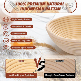 EWFEN silicone prep mat offering non-stick dough work and counter protection