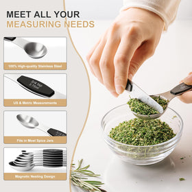 EWFEN spice-jar friendly design fits narrow openings for direct scooping