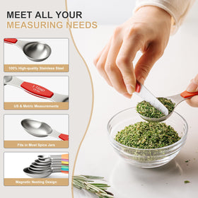 EWFEN spice-jar-friendly design fits jars without shaking.
