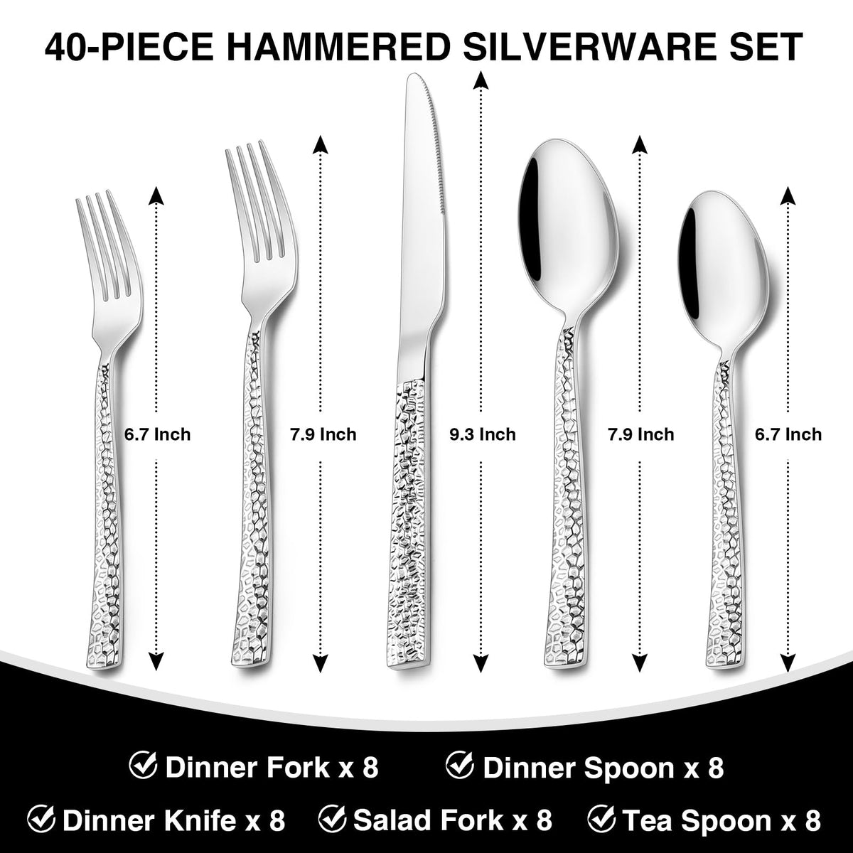 EWFEN square handle flatware design adds modern style to the table