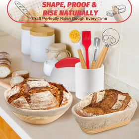 EWFEN stainless steel dough scraper for clean edges and portions.