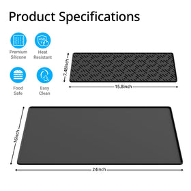 EWX mat with detachable drying layer for air-drying cups and accessories