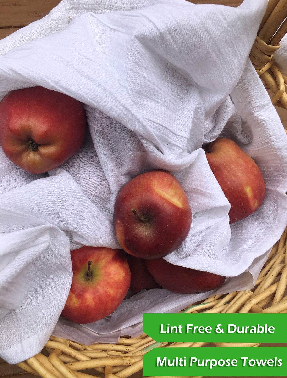 Excellent Deals Flour Sack Towel multipurpose use, baking prep and dusting.
