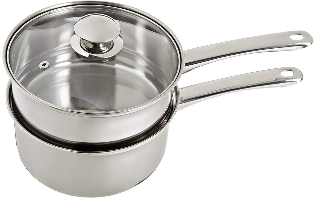 ExcelSteel 579 2.5 qt pot ideal for melting chocolate and cheese