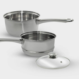 ExcelSteel 579 glass lid lets you monitor cooking