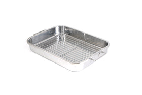 EXCELSTEEL Cook Pro roasting-racks shown for even browning.