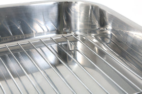 EXCELSTEEL Cook Pro small pan for layered lasagna and compact servings.