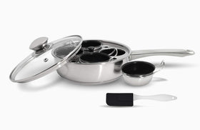 ExcelSteel induction compatible base works with modern cooktops.