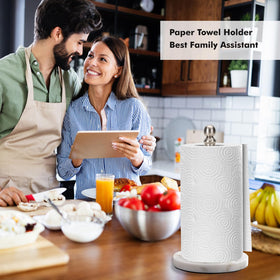 Exilon elegant carry-top knob makes moving the holder effortless.
