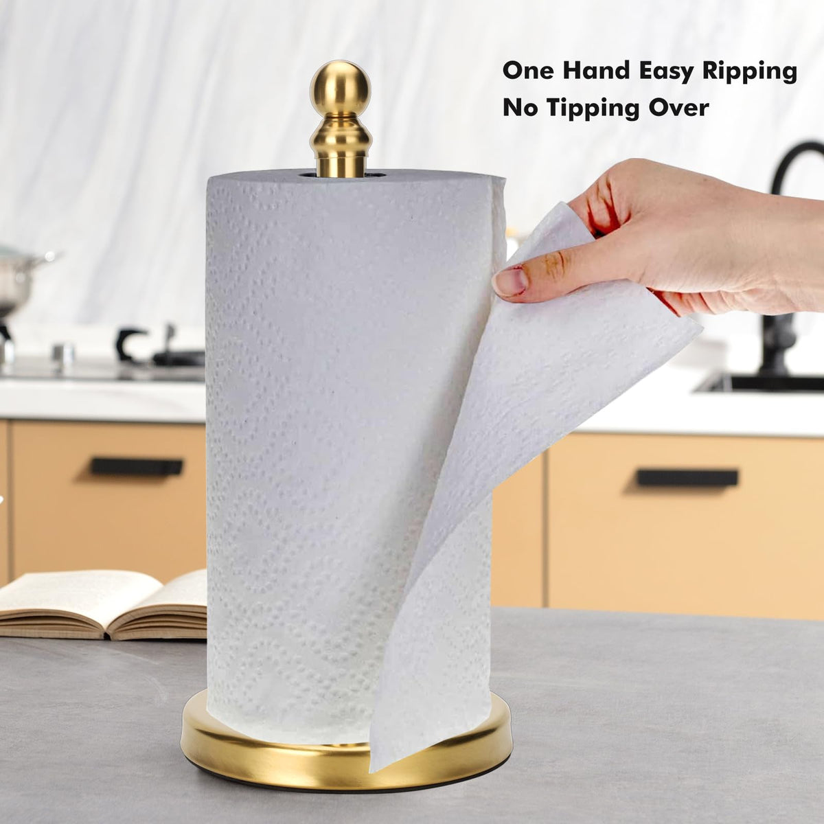 Exilon top knob allows effortless transport of the holder