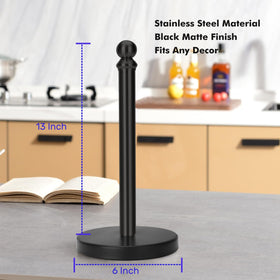 Black matte finish complements modern kitchens and bathrooms