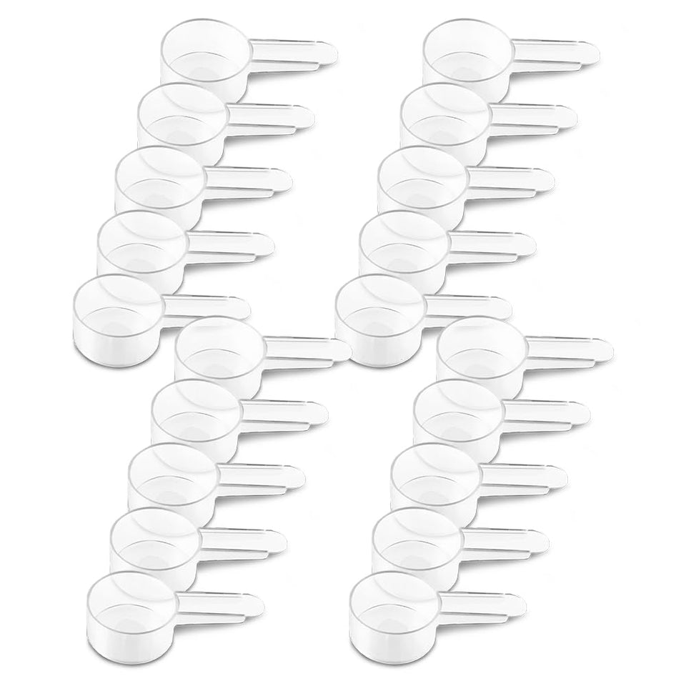 Existing Beauty 20-pack tablespoon spoons, front view, for precise coffee measurement.