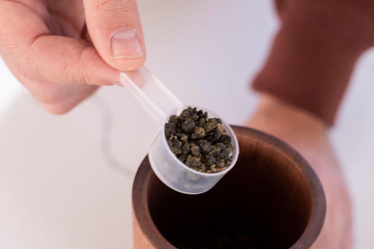 Existing Beauty spoons with spices demonstrate versatile use for blends.
