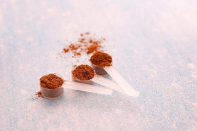 Existing Beauty spoons fit neatly in jars for pantry organization.