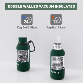 Exllena 18/8 stainless steel is BPA- and BPS-free.