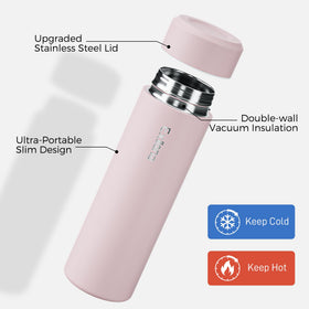 Exllena bottle in purse-friendly setup showing compact form