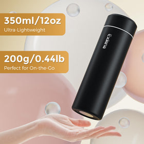 Exllena compact bottle design fits purses for easy everyday carry.