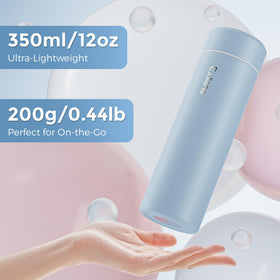 Exllena bottle shows upgraded stainless steel cap for durable insulation.