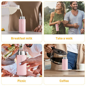 Exllena travel-friendly bottle ideal for school, commute, and short trips.