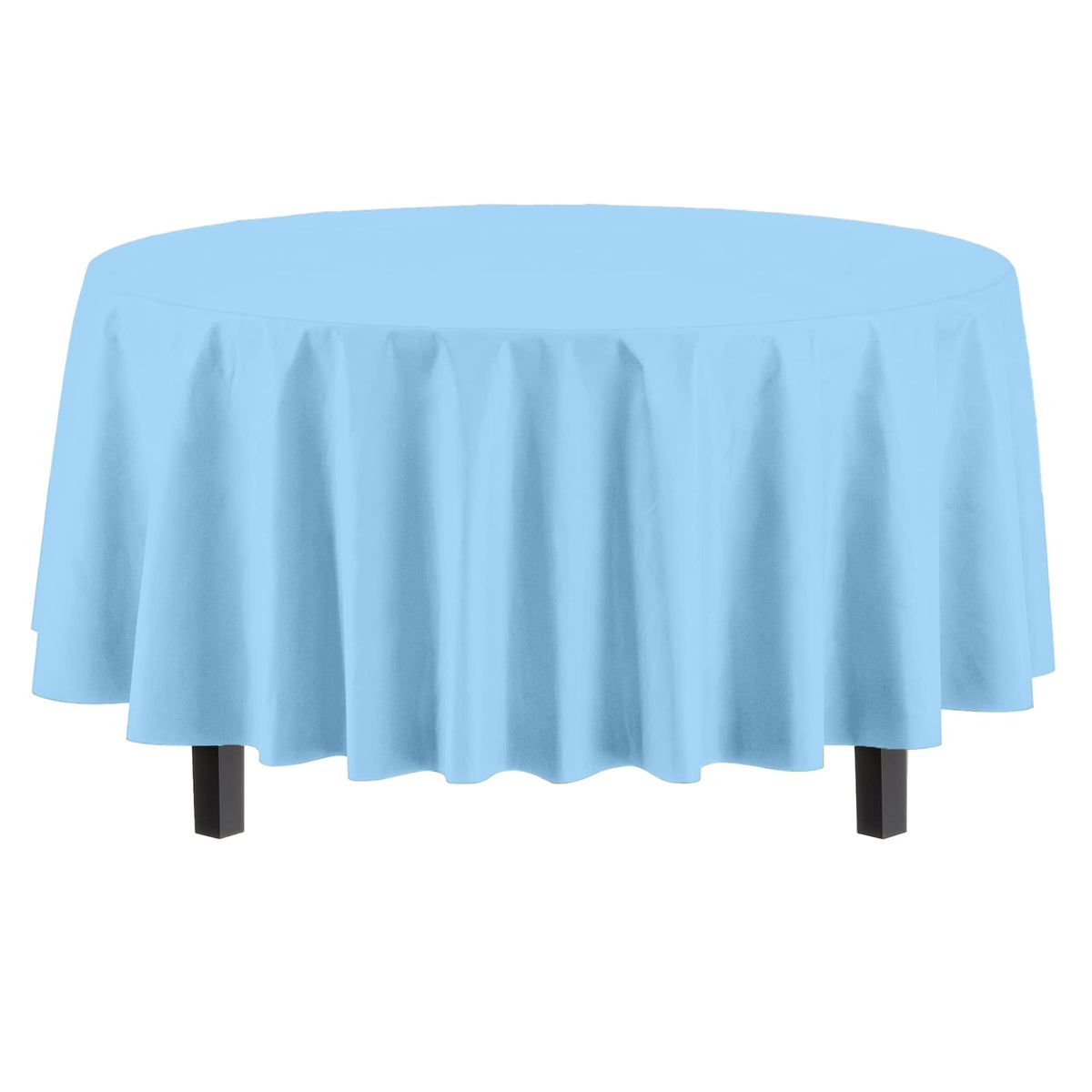 Exquisite 12-pack tablecloth display for events and parties.