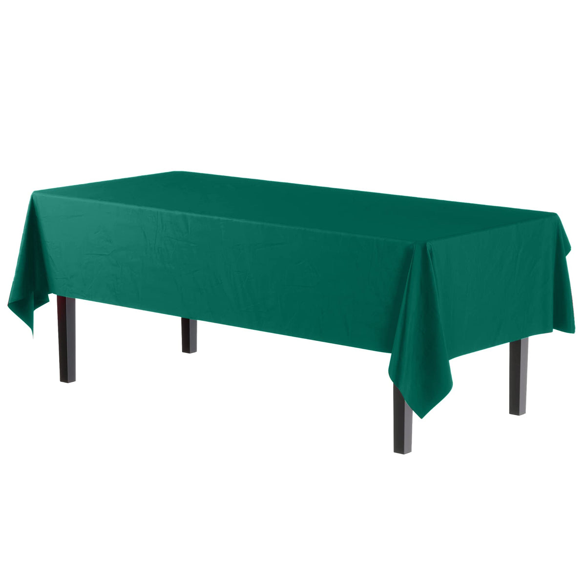 Exquisite 12-pack tablecloth on dining table enhances decor and protection.