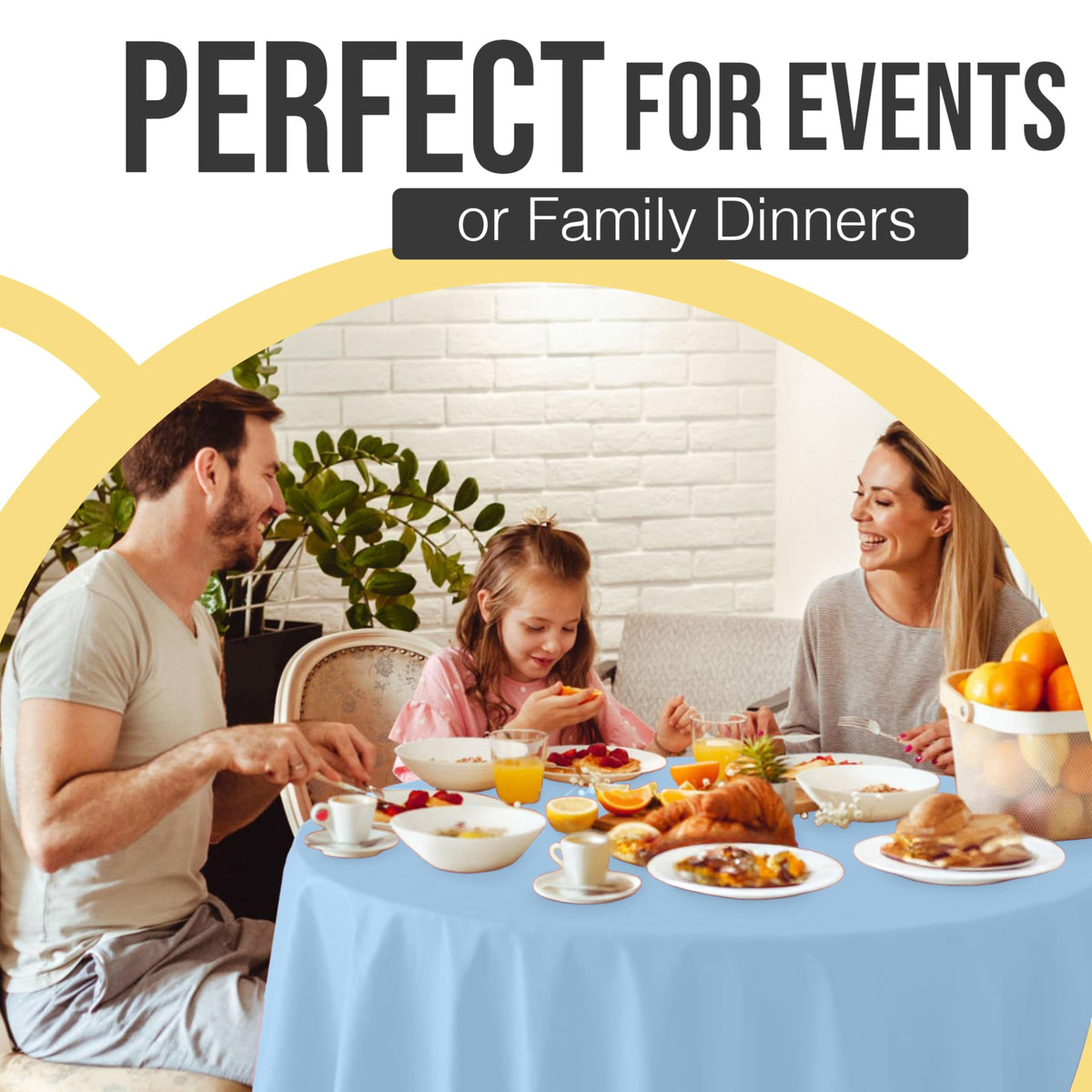 Exquisite heavy-duty design suits homes with kids and events.