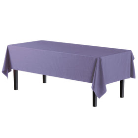Exquisite lavender rectangle table cover 54x108 for elegant party setup