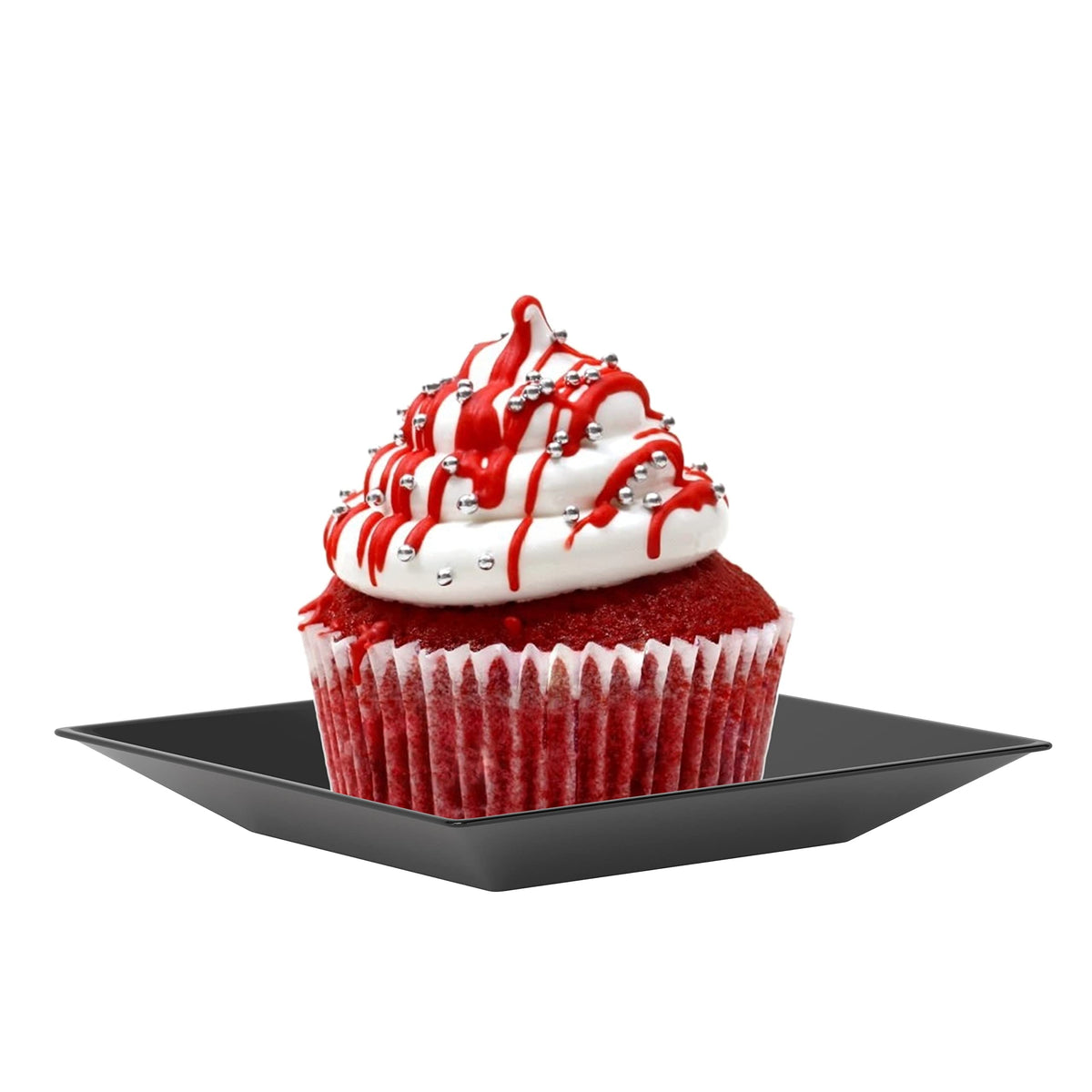 Exquisite 2.95 inch mini plates fit small desserts perfectly.