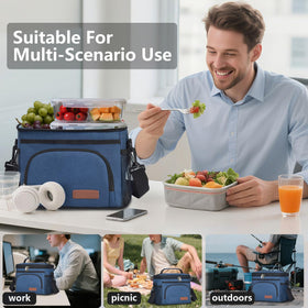 ExtraCharm lunch bag leakproof seam demonstrates reliable spill prevention.