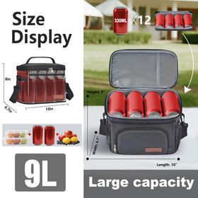 ExtraCharm adjustable shoulder strap facilitates comfortable carrying.