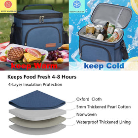 ExtraCharm lunch bag strap-adjustment demonstrates portable, comfortable carry.
