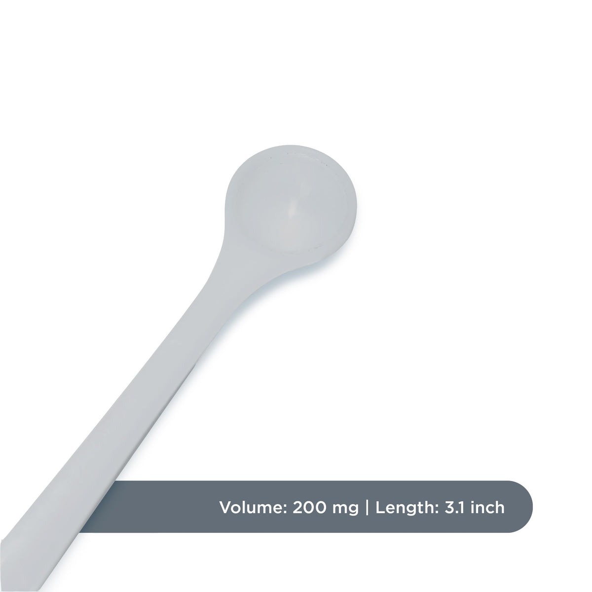 Extrakt Manufaktur Hamburg dosing spoon 1 g for convenient tiny-volume dosing.