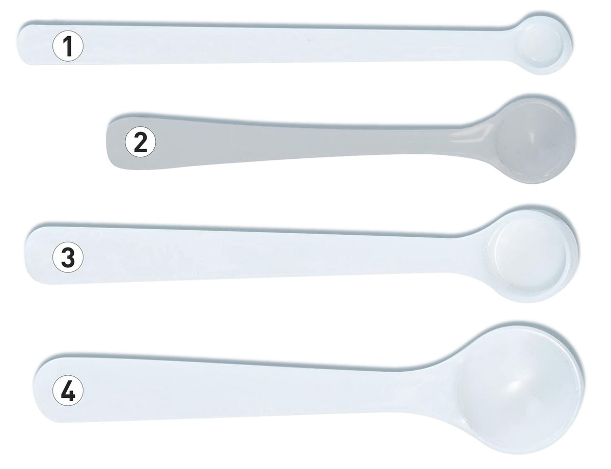 Extrakt Manufaktur Hamburg dosing spoon 200 mg ideal for mid-size portions.