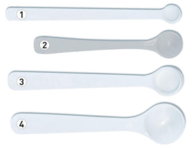 Extrakt Manufaktur Hamburg dosing spoon 200 mg ideal for mid-size portions.