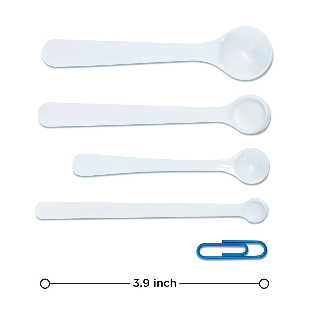 Extrakt Manufaktur Hamburg 200 mg round white spoon for medium portions.
