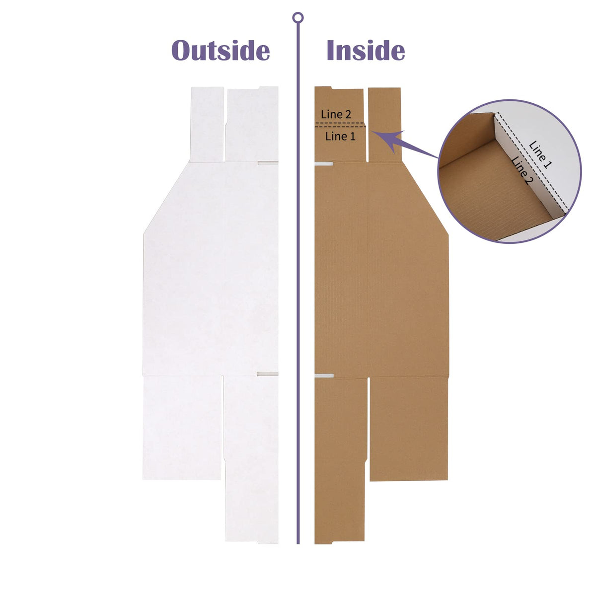 EXYGLO pantry organizer bin on a shelf saves space.